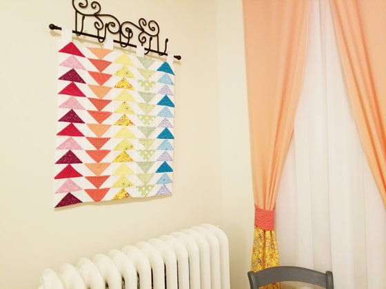 How to Sew a Flying Geese Wall Hanging