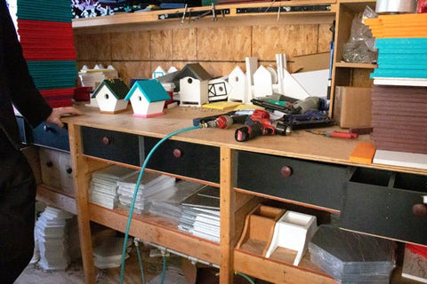 The Birdhouse Builder- the Story of Ebersol Poly Crafts - Good's Store Online