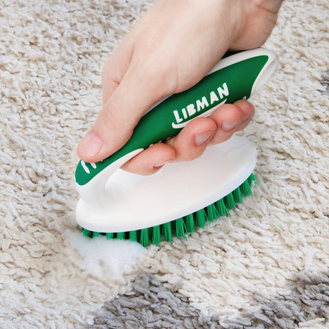 Small Scrub Brush 15 scrubbing carpet