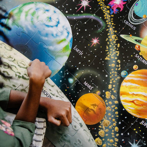 Puzzle up close.