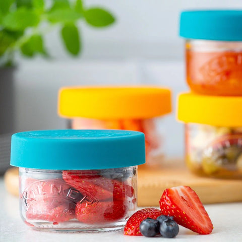 Snack Jars with Fruit
