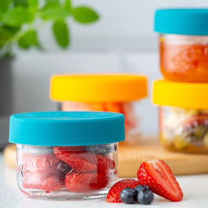 Snack Jars with Fruit