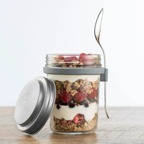 Yogurt Parfait in Jar
