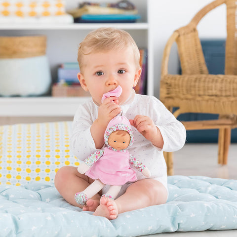 Baby Playing with Doll