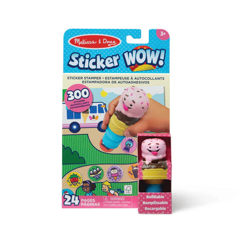 Sticker WOW!� Activity Pad & Sticker Stamper - Ice Cream 50242