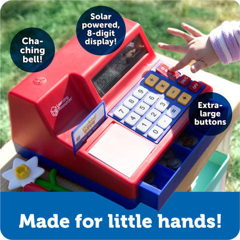 Pretend & Play Calculator Cash Register LER 2629