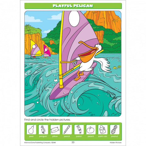 Hidden Pictures Activity Workbook 02348