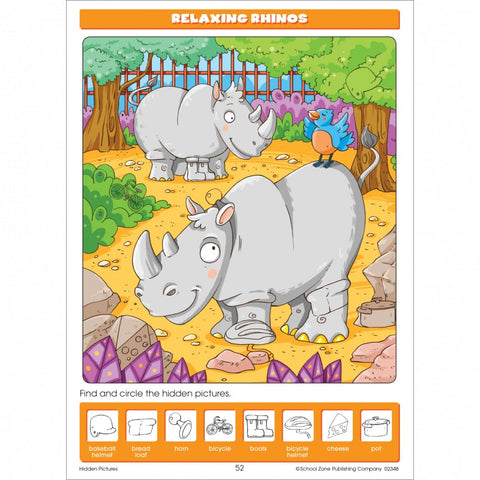 Hidden Pictures Activity Workbook 02348