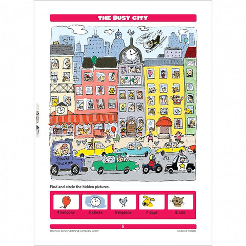 Codes and Puzzles Activity Workbook 02349