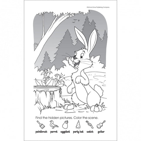 My First Hidden Pictures Preschool Workbook 02736