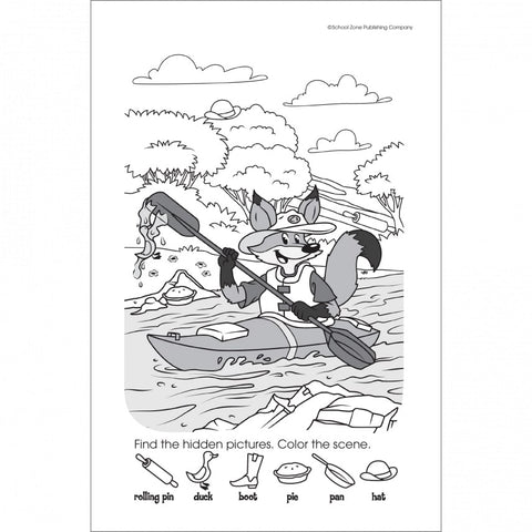 My First Hidden Pictures Preschool Workbook 02736