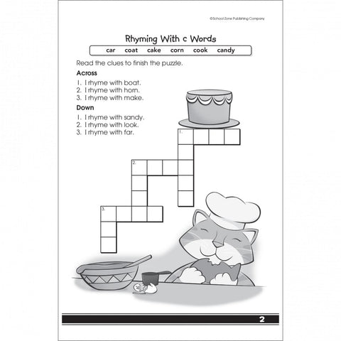 My First Crosswords Preschool Workbook 02739