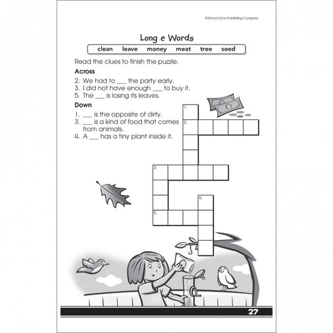 My First Crosswords Preschool Workbook 02739