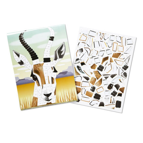 Mosaic Sticker Pad Safari 30160