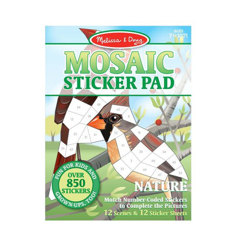 Mosaic Sticker Pad Nature 30162