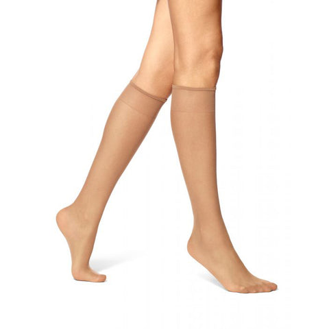 8 Pair Nylon Knee Highs NNP1031