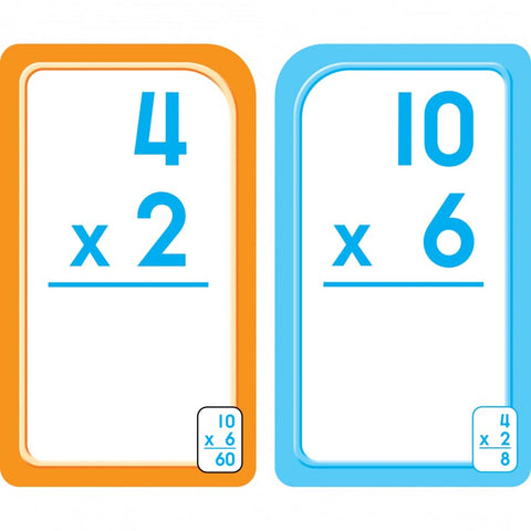 Multiplication 0 to 12 Flash Cards 04008