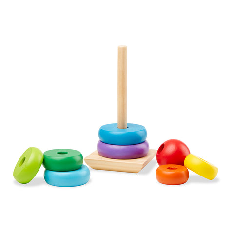 Melissa & Doug Rainbow Stacker Toy