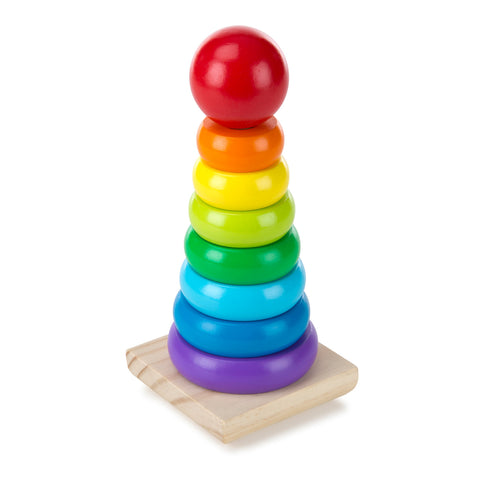 Melissa & Doug Rainbow Stacker Toy