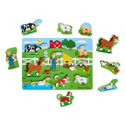 Old MacDonald sound puzzle and pieces