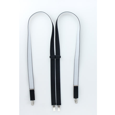 Black Shenandoah Clip Suspenders