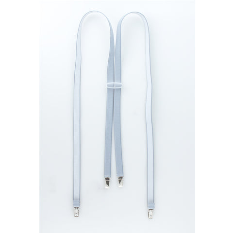 Light Gray Light Gray Adjustable Suspenders S1CP