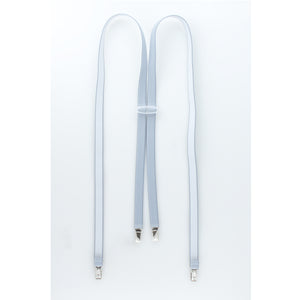 Light Gray Light Gray Adjustable Suspenders S1CP