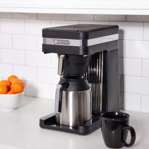 Speed Brew Black/Silver Coffee Maker 55200 displayed in kitchen