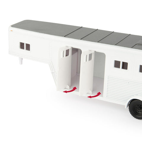 side doors of trailer opening