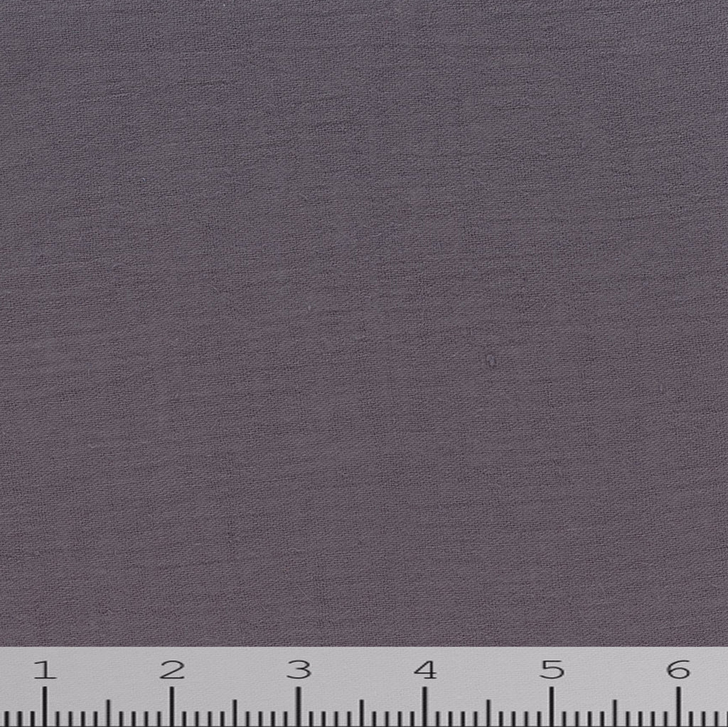 Solid Double Gauze - Grey - Thread Count Fabrics