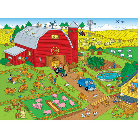 101 Things to Spot on a Farm - 101 PC Puzzle 1