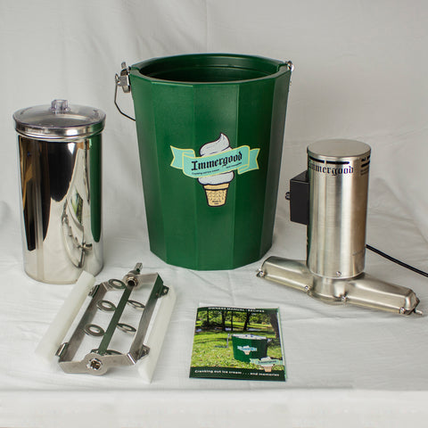 Electric Ice cream freezer disassembled