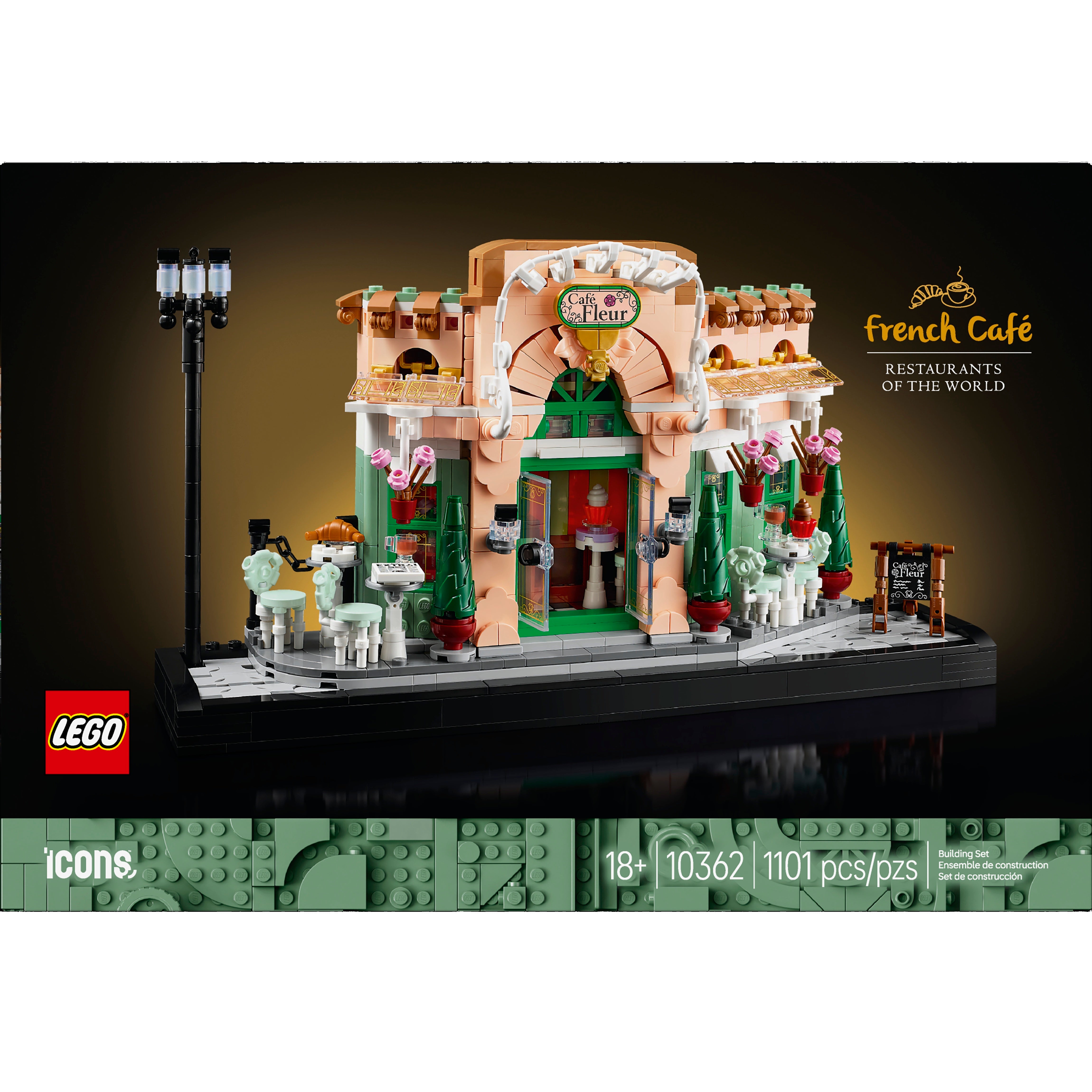LEGO LEGO Icons French Cafe Paris Home Decor Kit 10362 – Good's