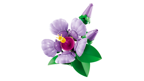 LEGO Botanicals Hibiscus Flower Building Set 10372