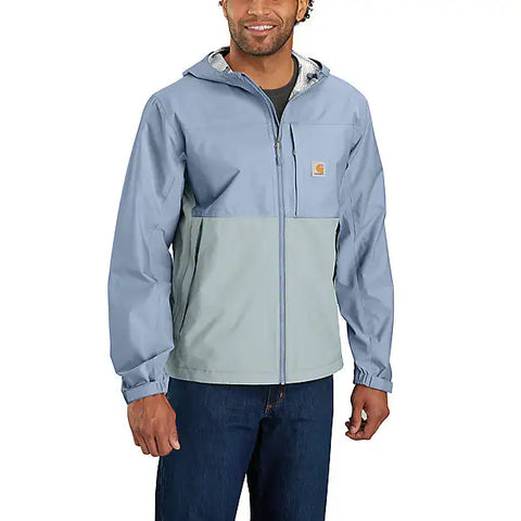 Neptune/Dew Drop Storm Defender Lightweight Rain Jacket