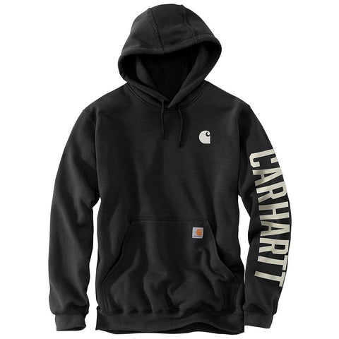 Black Men's Rain Defender Graphic Hoodie 105940-BLK