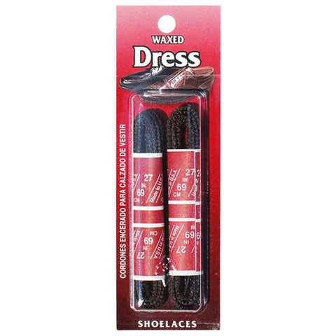 Brown Waxed Dress Shoe Laces 1101