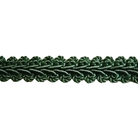 Dark Green French Gimp Decorative Trim 1140-L44