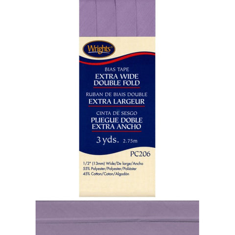Lavender Bias Tape Extra Wide Double Fold 117206-0051