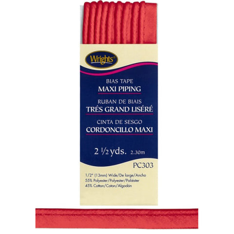 Red Bias Tape Maxi Piping 117303-0065