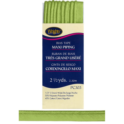 Lime Green Bias Tape Maxi Piping 117303-0628