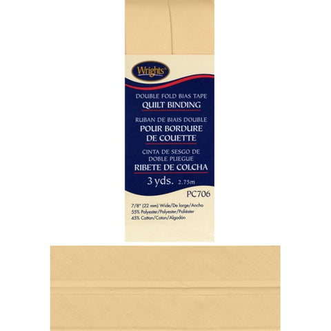 Sunlight Double Fold Bias Tape Quilt Binding 117706-0100