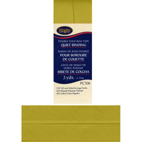 Dill Pickle Double Fold Bias Tape Quilt Binding 117706-0410