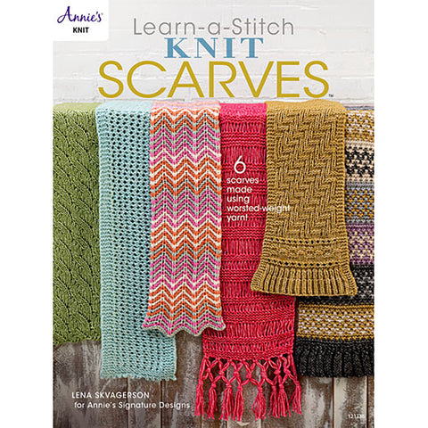 Learn-a-Stitch Knit Scarves