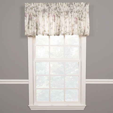 Lilac Abigail Tailored Valance