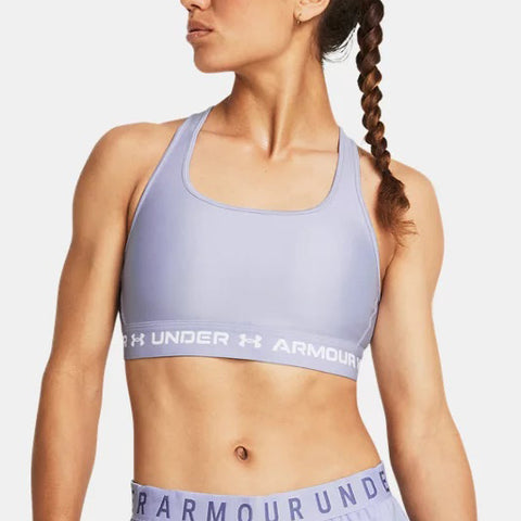 Celeste/White Women's Crossback Sports Bra 1361034