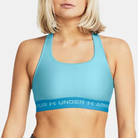 Sky Blue/Capri Women's Crossback Sports Bra 1361034