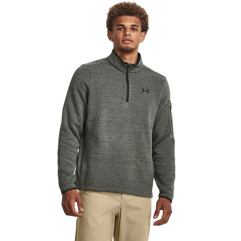 Colorado Sage/Baroque Green Men's UA Specialist 1/4 Zip Pullover 1380271