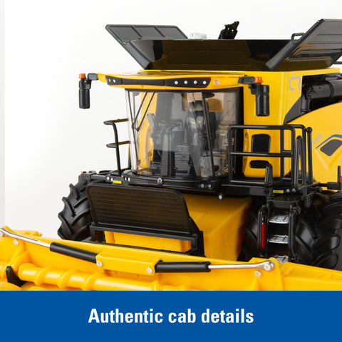 Ertl 1:32 New Holland CR9.90 Combine showing cab details