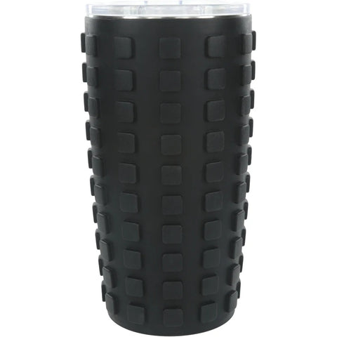 Dad Off Duty Travel Tumbler with 3D Silicone Wrap 14341
back view